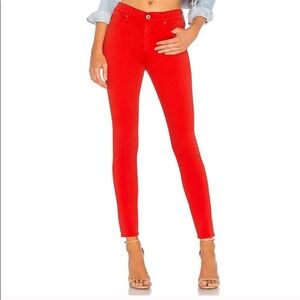 Adriano Goldschmied Red Skinny corduroy jeans. Sz 28. EUC